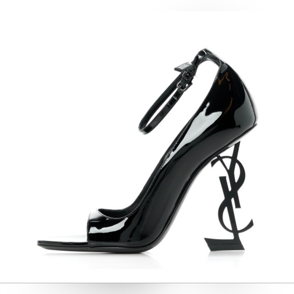 Yves Saint Laurent Tower Opyum Ankle Strap Heels